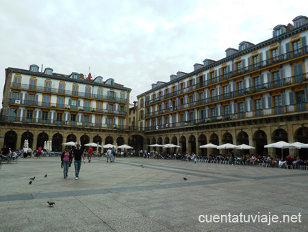 Plaza de la Constitución, Donostia-San Sebastián.